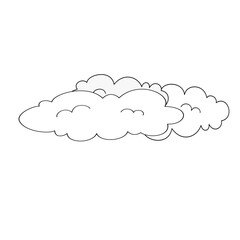 Cartoon Cloud Illustration