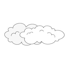 Cartoon Cloud Illustration