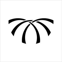 abstract logo design element
