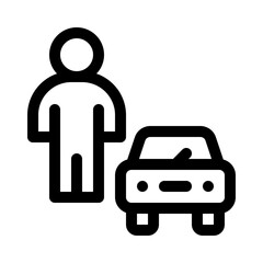 valet line icon