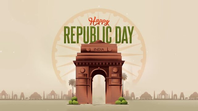 Happy republic day of india
