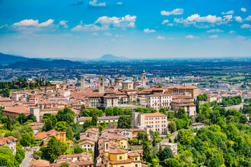 Bergamo Old Town panorama © adammachowiak