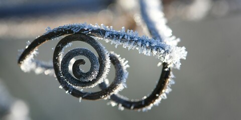 Givre dans les vignes 2
