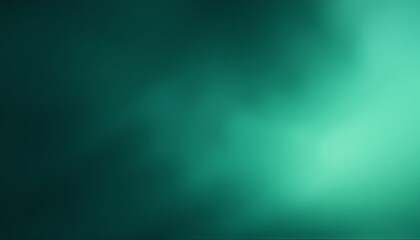 Fototapeta premium Abstract Teal Green Gradient Background Texture Image for Design Projects