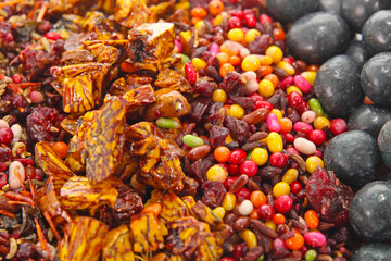 Indian paan - sweet and colourful indian chewing gum