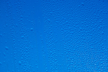 drops of condensation on the windows