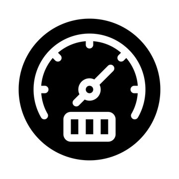 odometer glyph icon