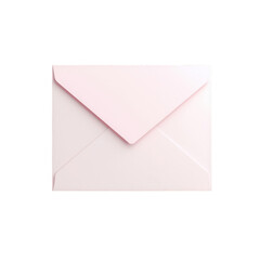 Elegant pink envelope ready for letters, greetings, or invitations.
