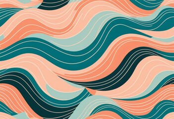 seamless wave pattern