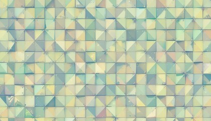 Fototapeta premium Abstract Geometric Pattern Pastel Triangles Mosaic Background Texture Design