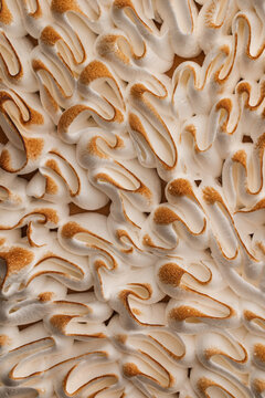 Pattern of Meringue Cake