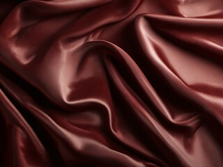 Fototapeta premium red satin background, satin wallpaper, satin pattern