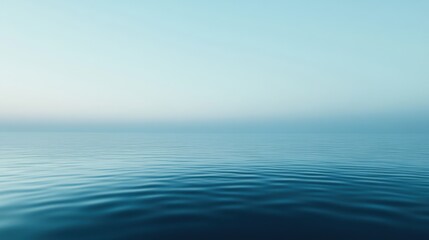 Obraz premium A serene water ripple with minimalist reflections,