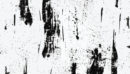 Fototapeta premium Black and white Grunge background. Abstract monochrome vector texture. Grunge Texture Vector Isolated on White Background. Background of cracks, scuffs, chips, stains, ink spots, lines. EPS10.