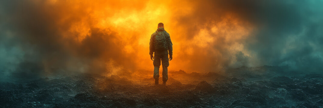 A soldier returns home from war only to struggle with PTSD, impacting their ability to reconnect with loved ones and society,