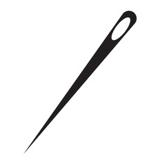 Needle Icon. Needle for sewing. Sewing Needle icon vector. 