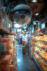 Obraz premium A store filled with various food items and supplies, great for use in lifestyle or commercial photography