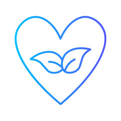 ecology gradient icon