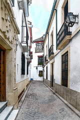 watercolor illustration of streets of andalucia