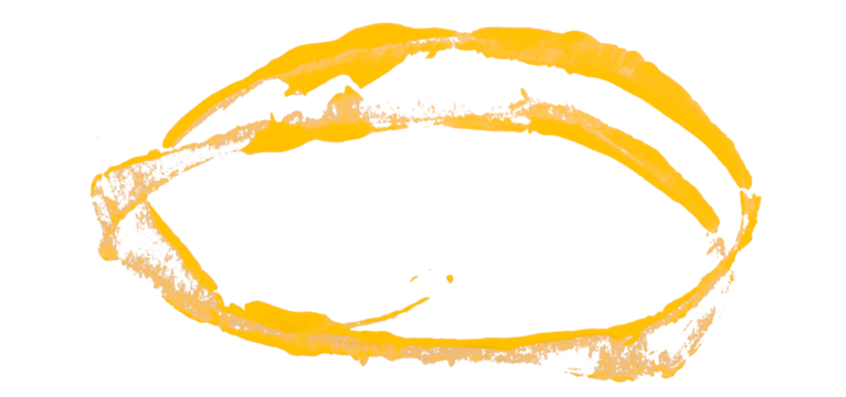 Abstract simple yellow circle and ellipse - Powered by Adobe