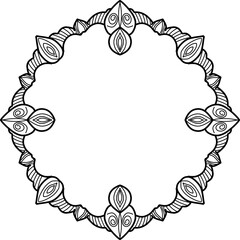 Mandala frame