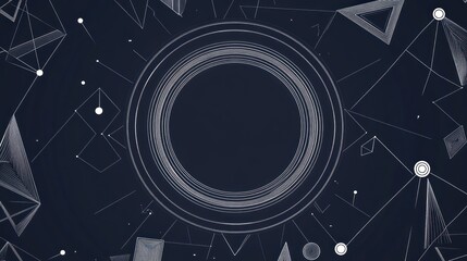 Abstract Geometric Design: A Symphony of Shapes and Lines