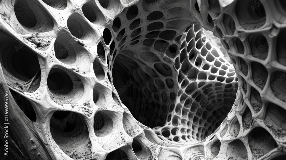 Wall mural the cracks form an intricate and natural pattern that resembles a web-like structure.