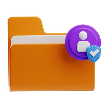 Secure User Profile Folder Icon