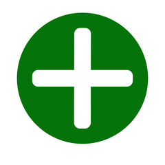 Fototapeta premium Set of realistic colorful 3d plus sign. Different colors arithmetic 3d element, education maths icon, mathematical or medical symbol. Abstract vector illustration isolated on a white background