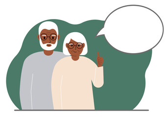 A man and woman couple dream and plan. Next to the couple is a large thought bubble.