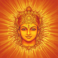 lord god Surya Indian hindu festival Makar Sankranti Chhath Puja pongal background diwali