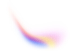 Vibrant orange teal green psychedelic grainy gradient wave shape on transparent background, cover poster backdrop design