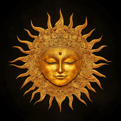 lord god Surya Indian hindu festival Makar Sankranti Chhath Puja pongal background diwali