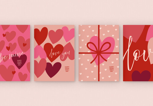 Valentine&rsquo;s Day Card Layouts