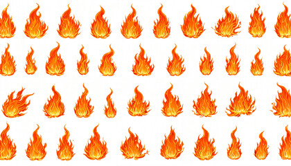 Flammes en série