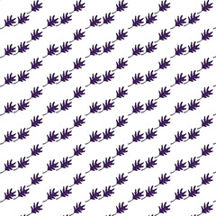 seamless pattern with birds and flowers