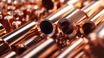 Naklejka premium Create a technical illustration comparing beryllium copper with other copper alloys in terms of performance and applications