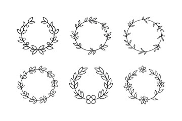 Obraz premium set of silhouettes of icon 