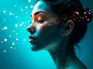 Abstract,disease spread,Virus,nasal congestion,germs,infection,Beautiful illustration health care concept,virus protection