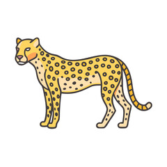 cheetah spots pattern vector icon, cheetah spots pattern vector illustration -simple illustration of cheetah spots pattern, perfect for cheetah spots pattern logos and icons and themed design 