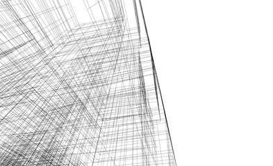 Architectural background 3d buildings