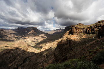 clouds over the mountain, Gran Canaria