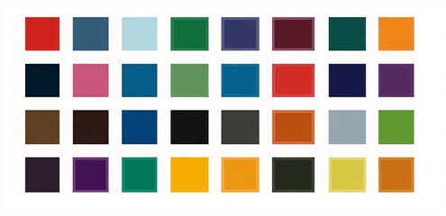 set of colorful shapes