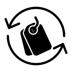 Repeat Icon Mixed Style (Outline and Solid)
