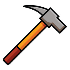 hammer isolated on white background
