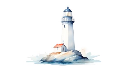 灯台のイラスト