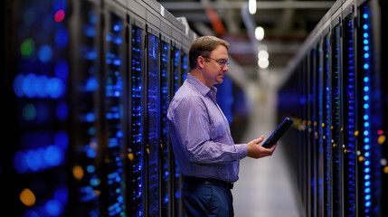 Data management strategies server room technology insights corporate environment professional viewpoint data security concepts