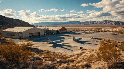 Abandoned military base 