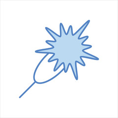 Sparkler vector icon