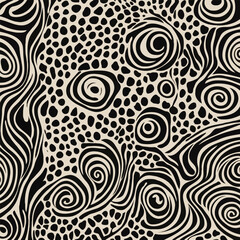 Abstract Swirls Pattern